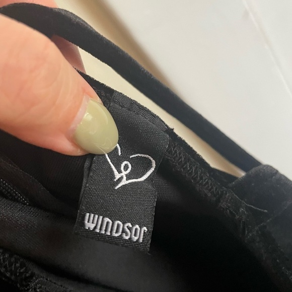 Windsor black formal mini dress size large - Picture 9 of 11